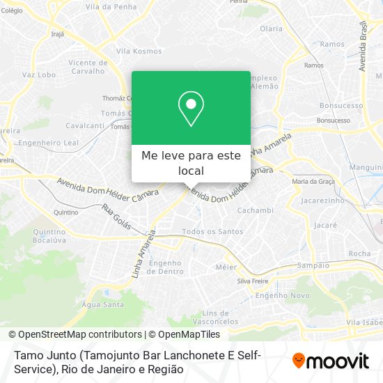 Tamo Junto (Tamojunto Bar Lanchonete E Self-Service) mapa