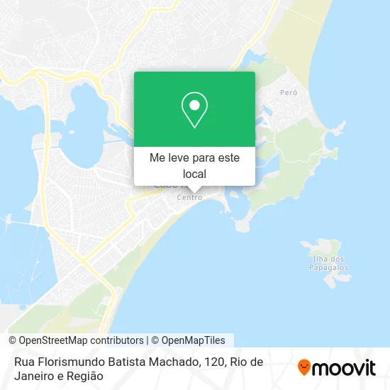 Rua Florismundo Batista Machado, 120 mapa