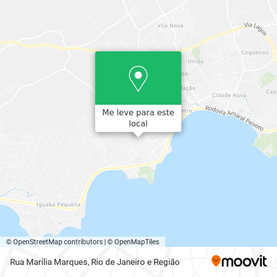 Rua Marilia Marques mapa