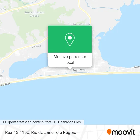 Rua 13 4150 mapa