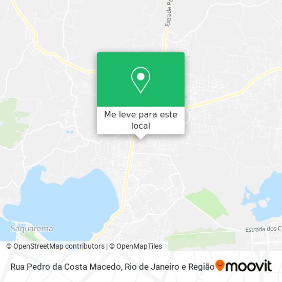 Rua Pedro da Costa Macedo mapa