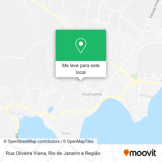 Rua Oliveira Viana mapa