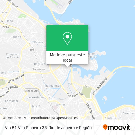 Via B1 Vila Pinheiro 35 mapa
