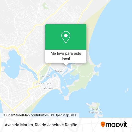 Avenida Marlim mapa