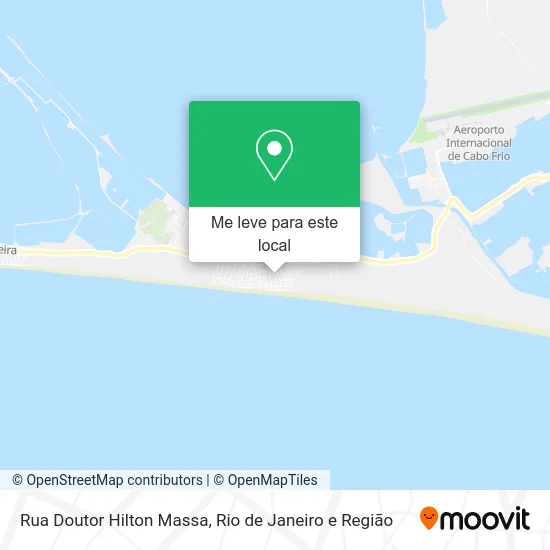Rua Doutor Hilton Massa mapa