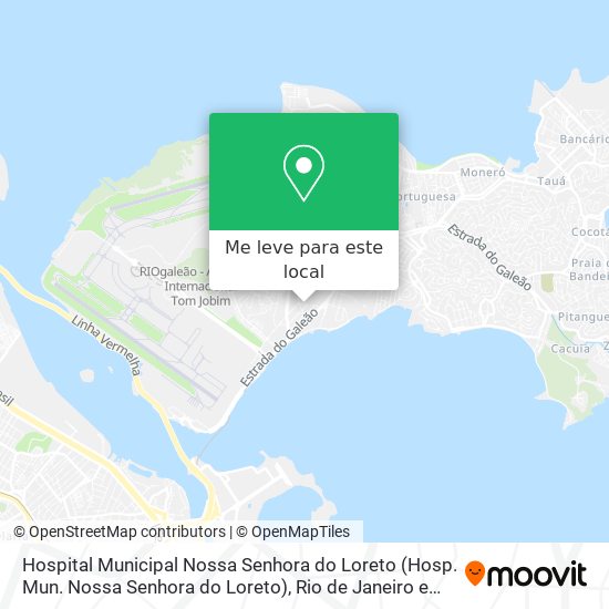 Hospital Municipal Nossa Senhora do Loreto (Hosp. Mun. Nossa Senhora do Loreto) mapa