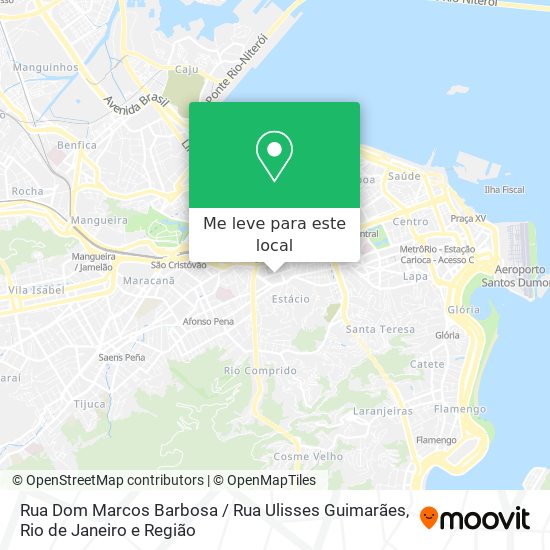 Rua Dom Marcos Barbosa / Rua Ulisses Guimarães mapa