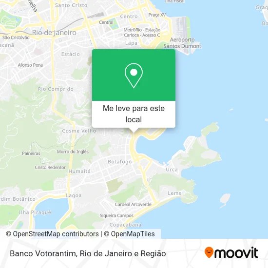 Banco Votorantim mapa