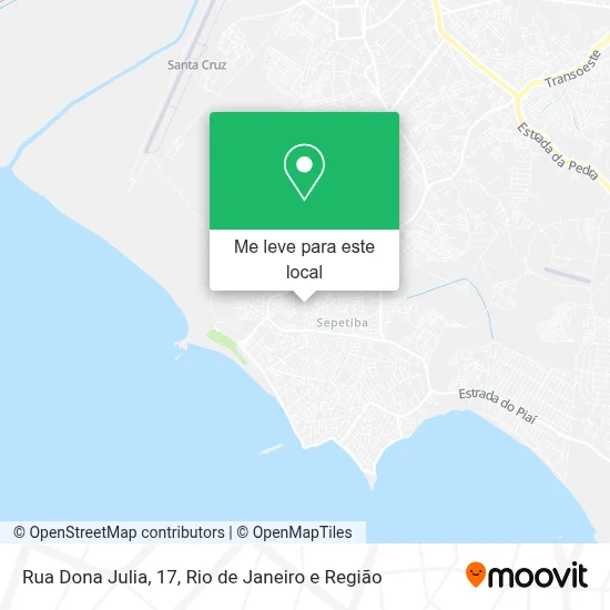 Rua Dona Julia, 17 mapa
