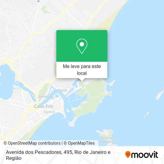 Avenida dos Pescadores, 495 mapa