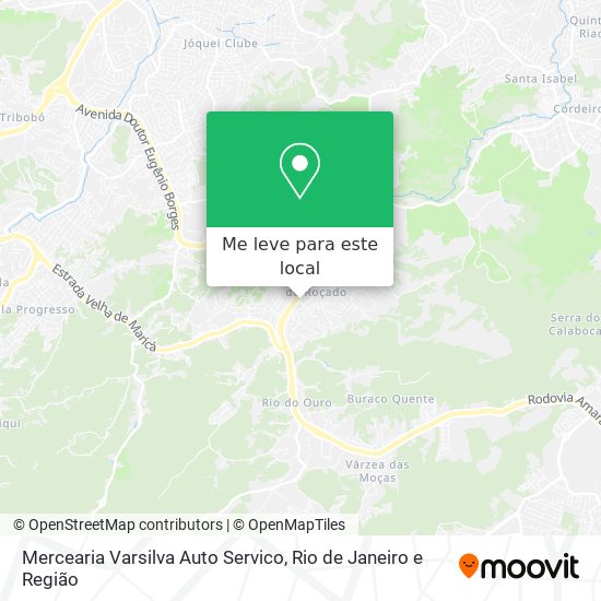 Mercearia Varsilva Auto Servico mapa
