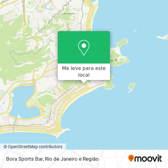 Bora Sports Bar mapa
