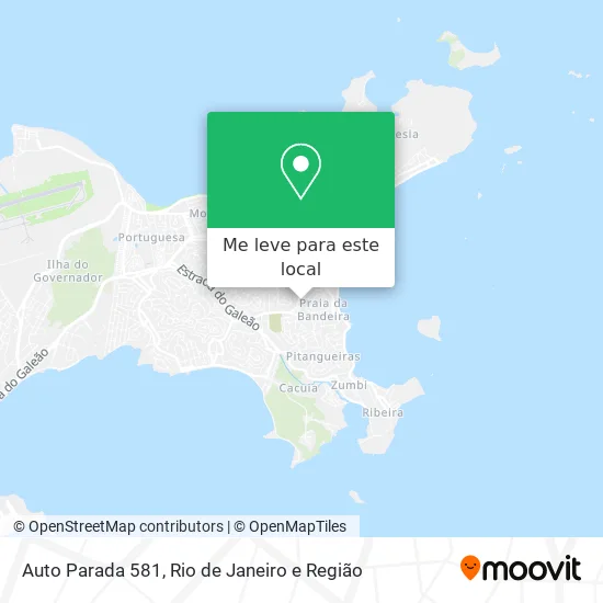 Auto Parada 581 mapa