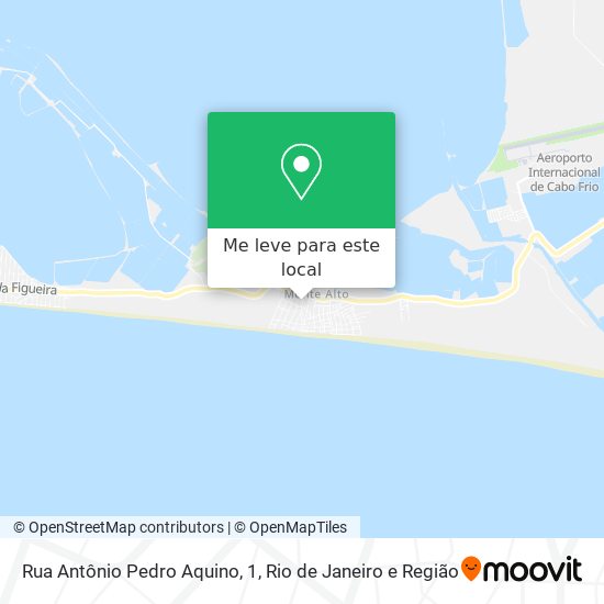 Rua Antônio Pedro Aquino, 1 mapa