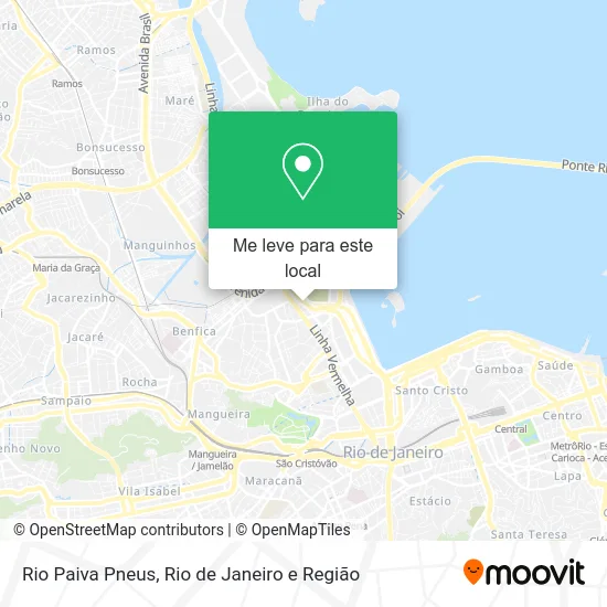 Rio Paiva Pneus mapa