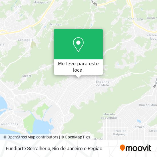 Fundiarte Serralheria mapa