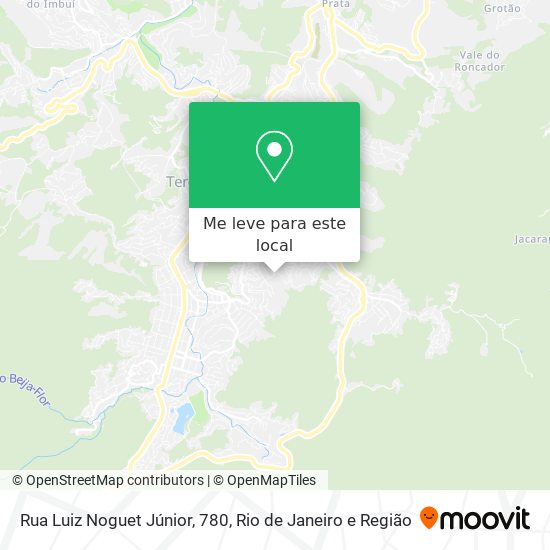 Rua Luiz Noguet Júnior, 780 mapa