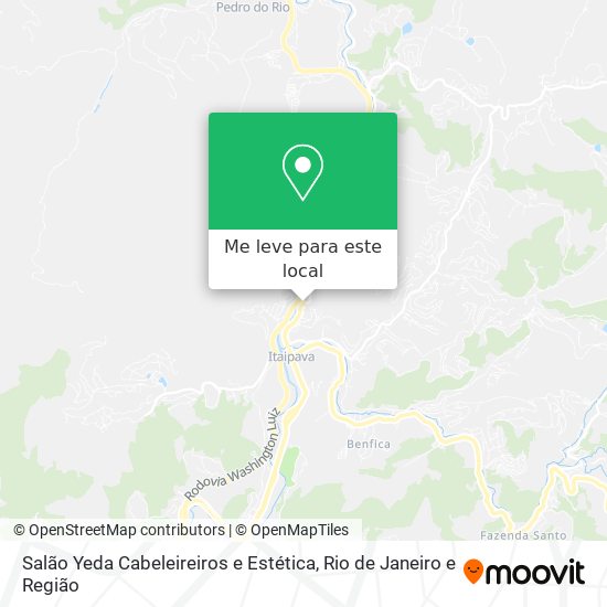 Salão Yeda Cabeleireiros e Estética mapa