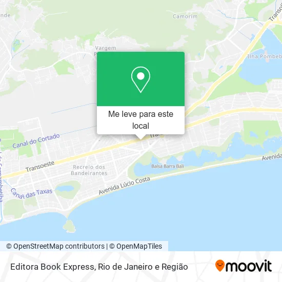 Editora Book Express mapa