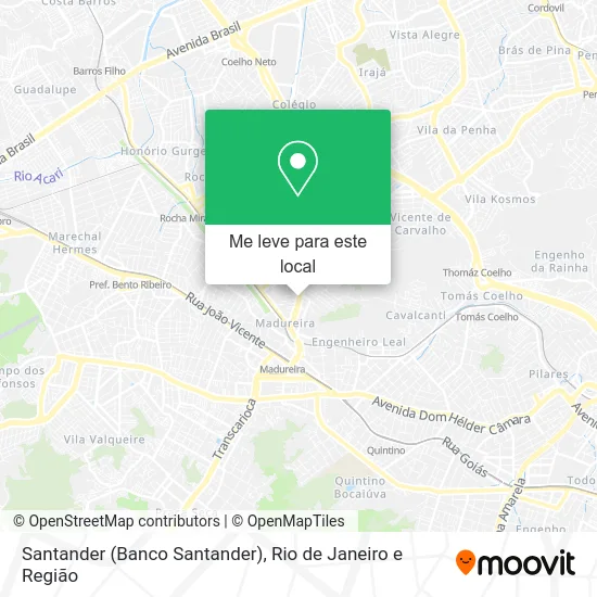 Santander (Banco Santander) mapa