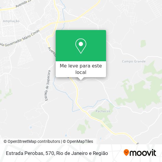 Estrada Perobas, 570 mapa