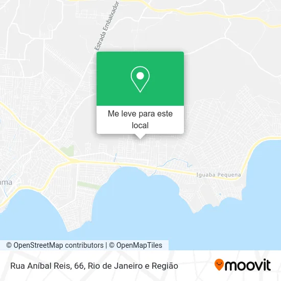 Rua Aníbal Reis, 66 mapa