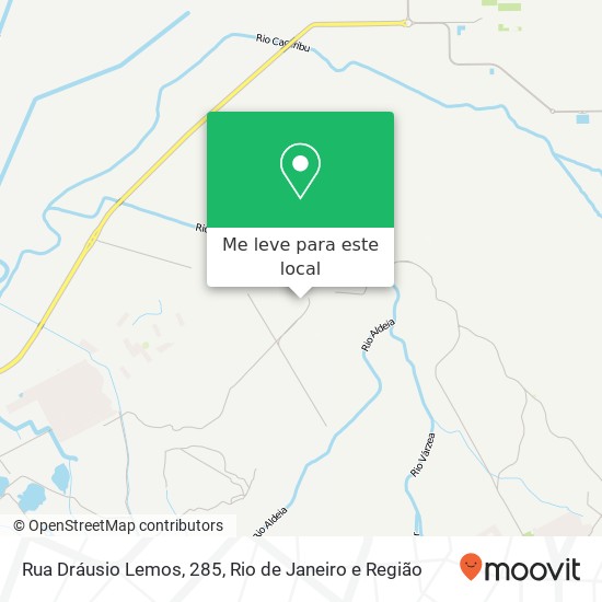 Rua Dráusio Lemos, 285 mapa