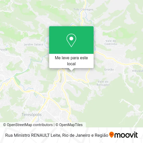 Rua Ministro RENAULT Leite mapa