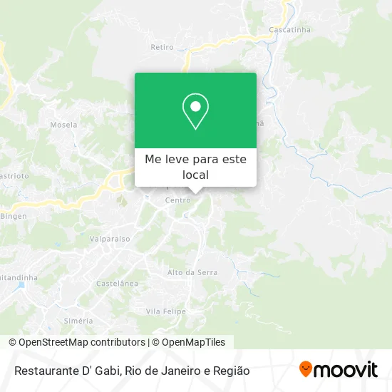 Restaurante D' Gabi mapa