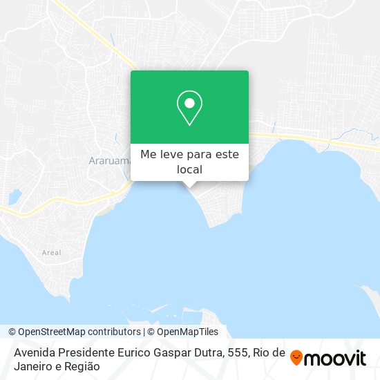 Avenida Presidente Eurico Gaspar Dutra, 555 mapa
