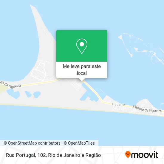 Rua Portugal, 102 mapa