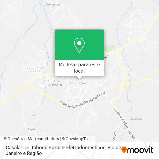 Casalar De Itaborai Bazar E Eletrodomesticos mapa