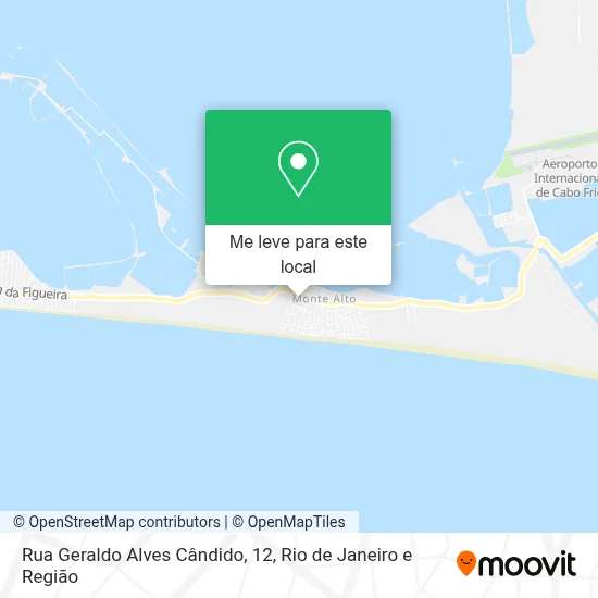 Rua Geraldo Alves Cândido, 12 mapa