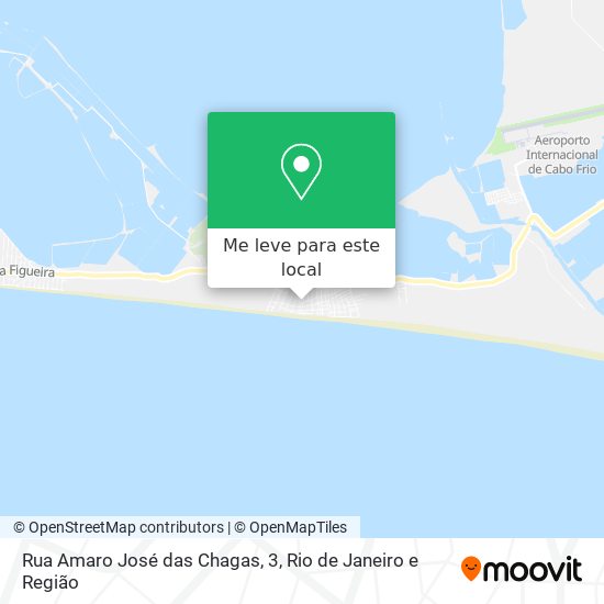 Rua Amaro José das Chagas, 3 mapa