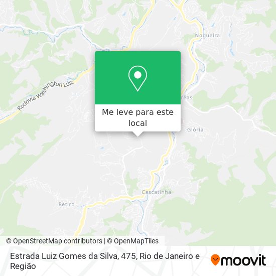 Estrada Luiz Gomes da Silva, 475 mapa