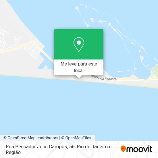 Rua Pescador Júlio Campos, 56 mapa