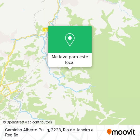 Caminho Alberto Pullig, 2223 mapa
