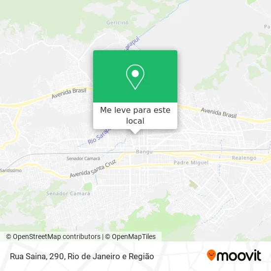 Rua Saina, 290 mapa