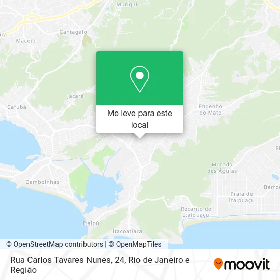Rua Carlos Tavares Nunes, 24 mapa