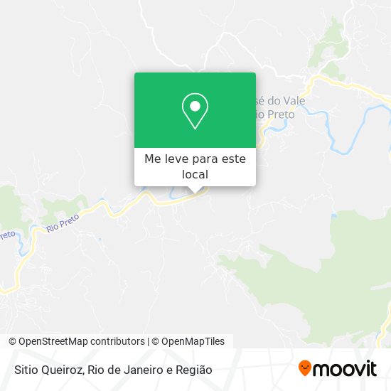 Sitio Queiroz mapa