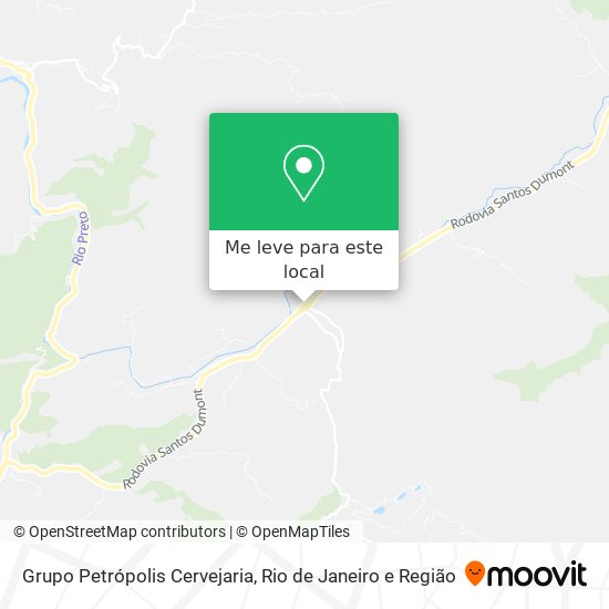 Grupo Petrópolis Cervejaria mapa