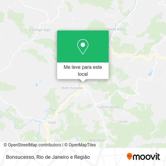 Bonsucesso mapa