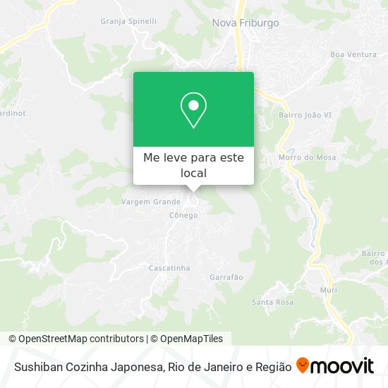 Sushiban Cozinha Japonesa mapa