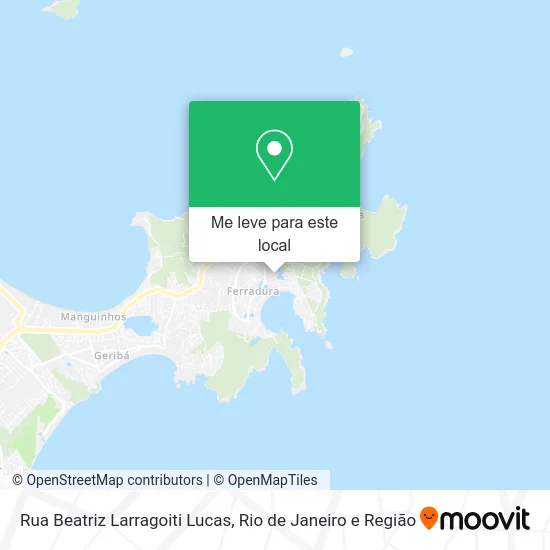 Rua Beatriz Larragoiti Lucas mapa