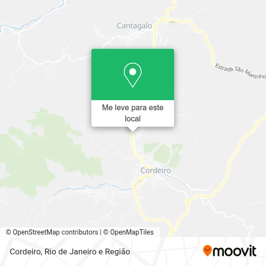 Cordeiro mapa