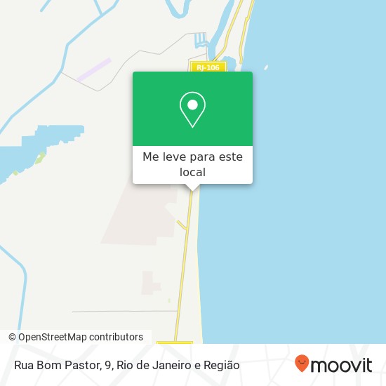Rua Bom Pastor, 9 mapa