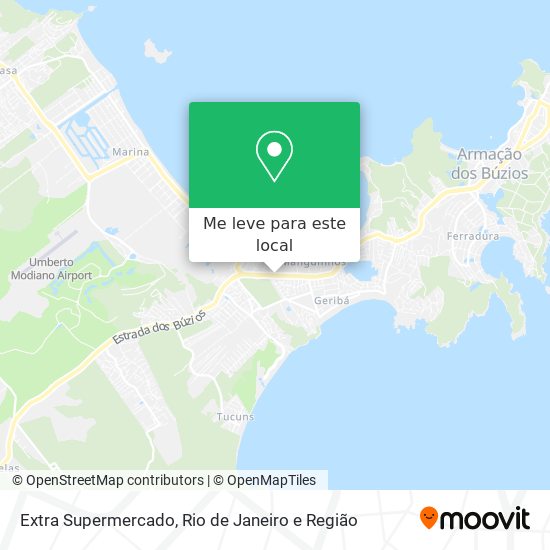 Extra Supermercado mapa