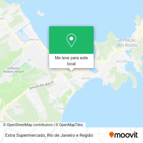 Extra Supermercado mapa