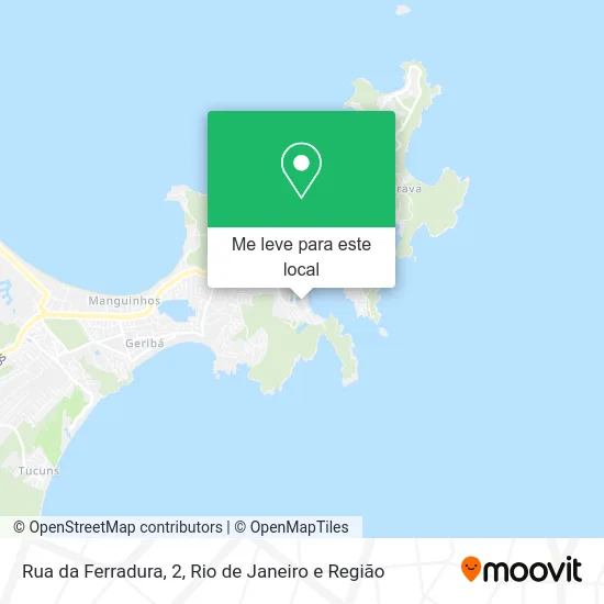 Rua da Ferradura, 2 mapa