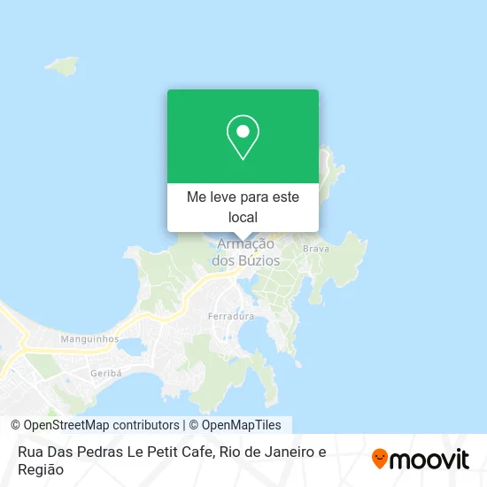Rua Das Pedras Le Petit Cafe mapa